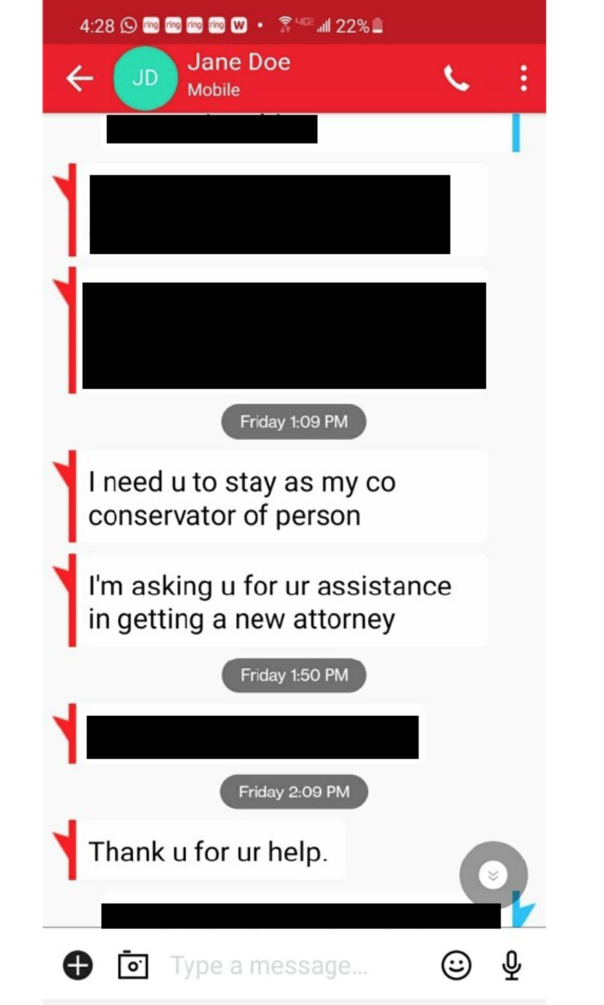 Britney Spears' Text Messages