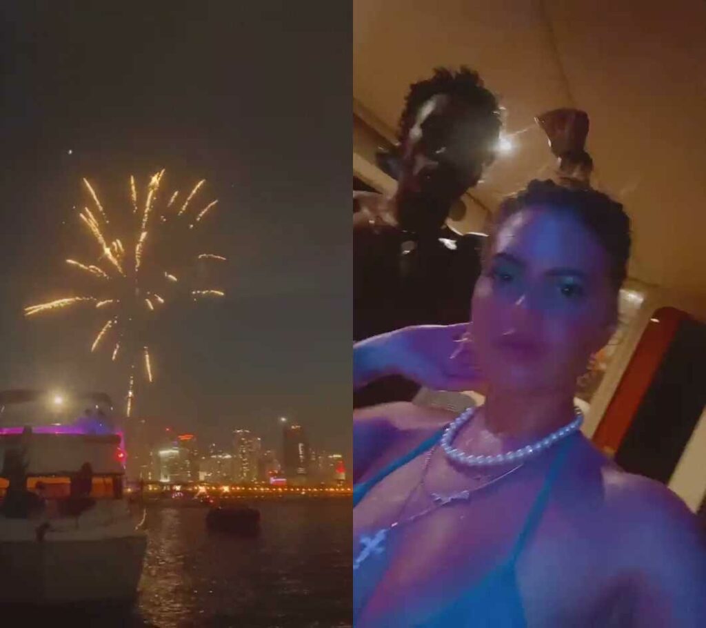 Chanel West Coast celebrating 4th of July 2021