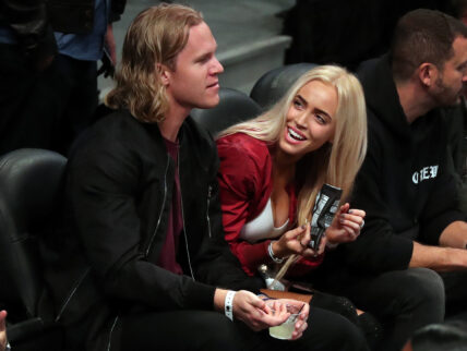 Celebs at the Brooklyn Nets game