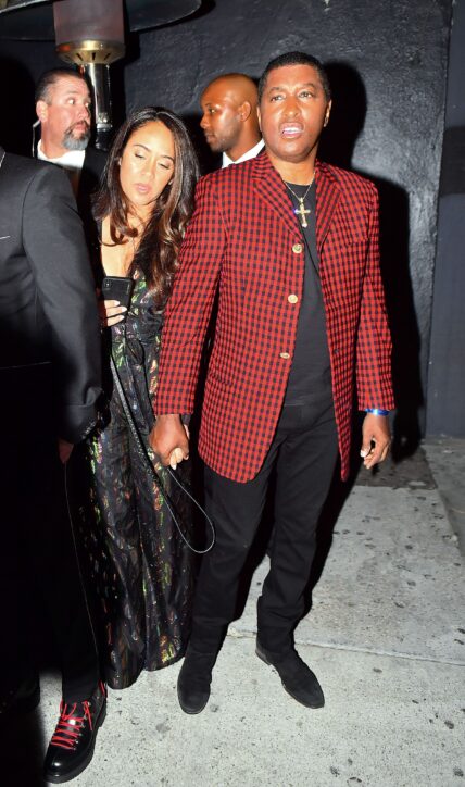 Kenneth Brian Edmonds aka Babyface is spotted leaving Diana Ross apos s 75th Birthday Celebration in Hollywood CA