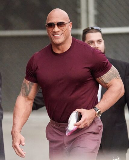 Dwayne Johnson at apos Kimmel apos