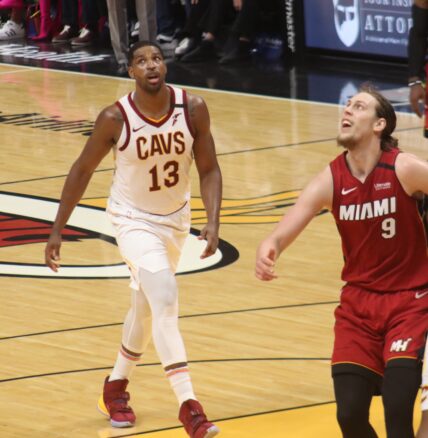Miami Heat dominate ClevelandCavaliers on night of Dwyane Wade apos s jersey retirement in Miami FL