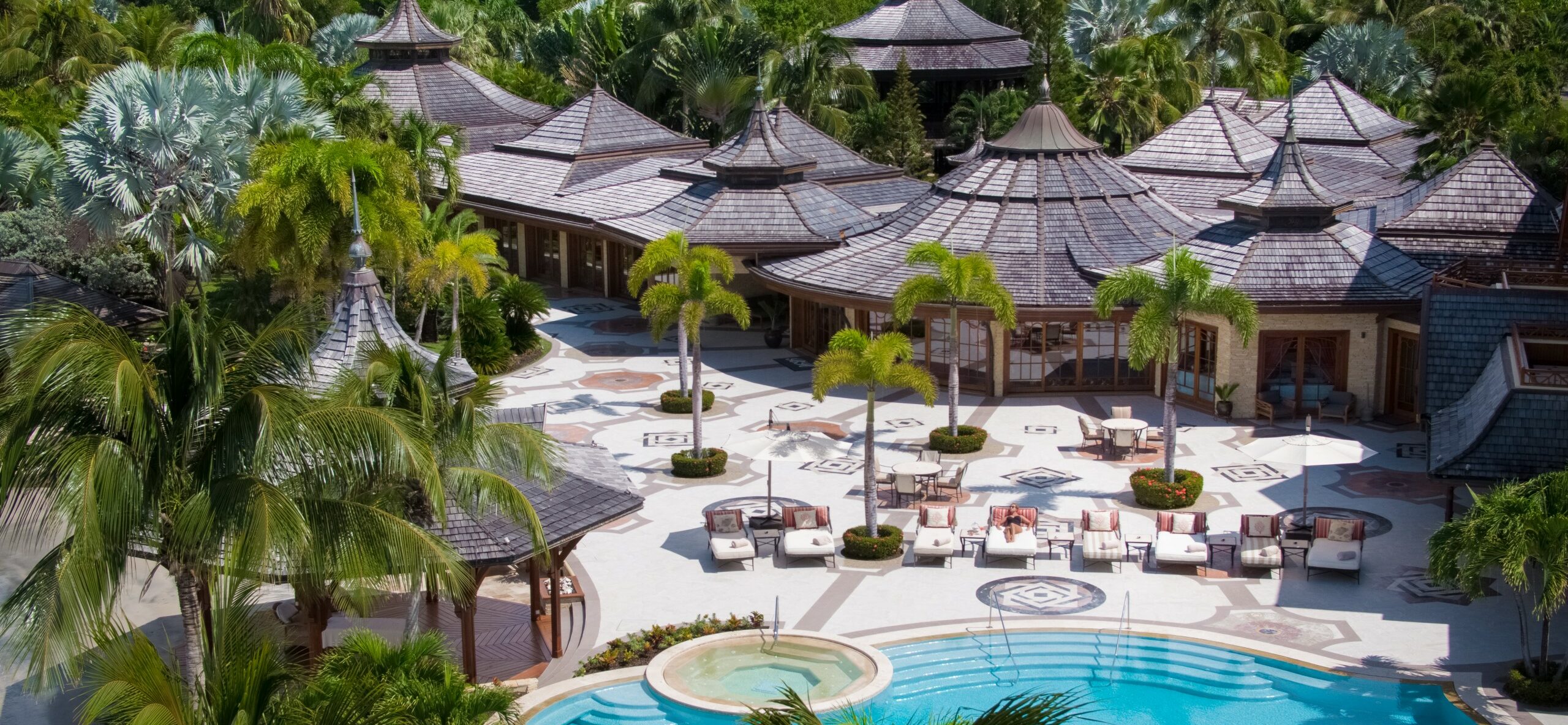 Inside the luxury Calivigny Island