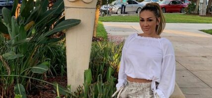 A photo showing Jenn Harley on the streets.