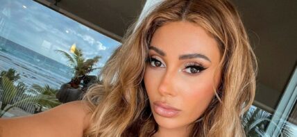 Francesca Farago takes a selfie.