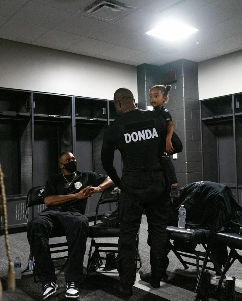 Kim Kardashian Goes Full Bondage For 'Donda' Listening Event