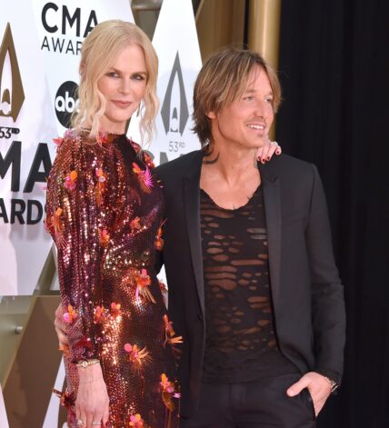 Nicole Kidman and Keith Urban at the CMA Awards