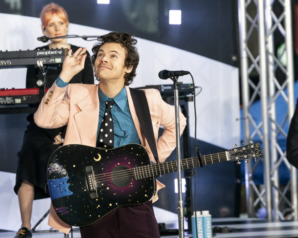 Harry Styles performs on the Today Show-NYC