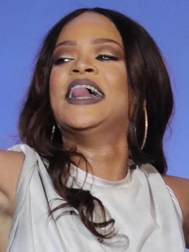 Rihanna and A$AP Rocky arrive at the Dior Homme Menswear show as part of Paris Fashion Wekk