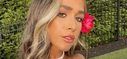 Ariana Biermann takes a selfie.