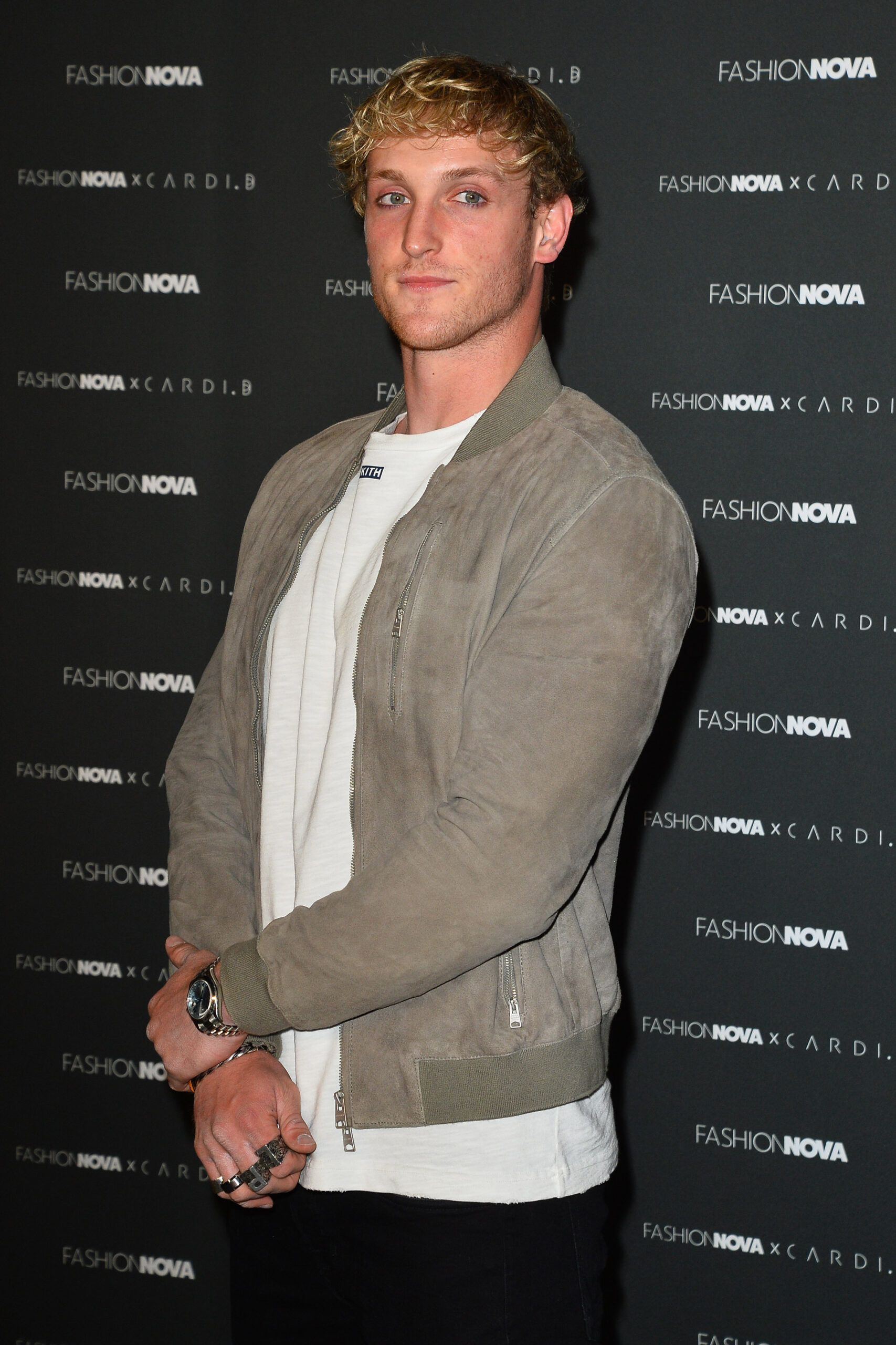 Logan Paul Fashion Nova x Cardi B Launch Party