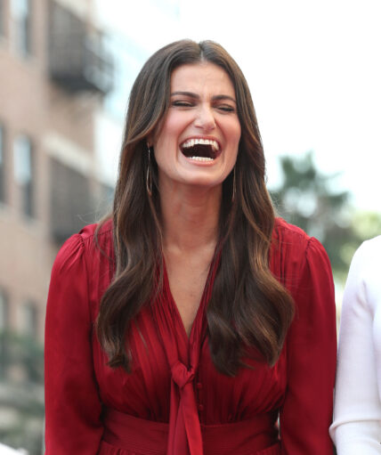 Idina Menzel laughing