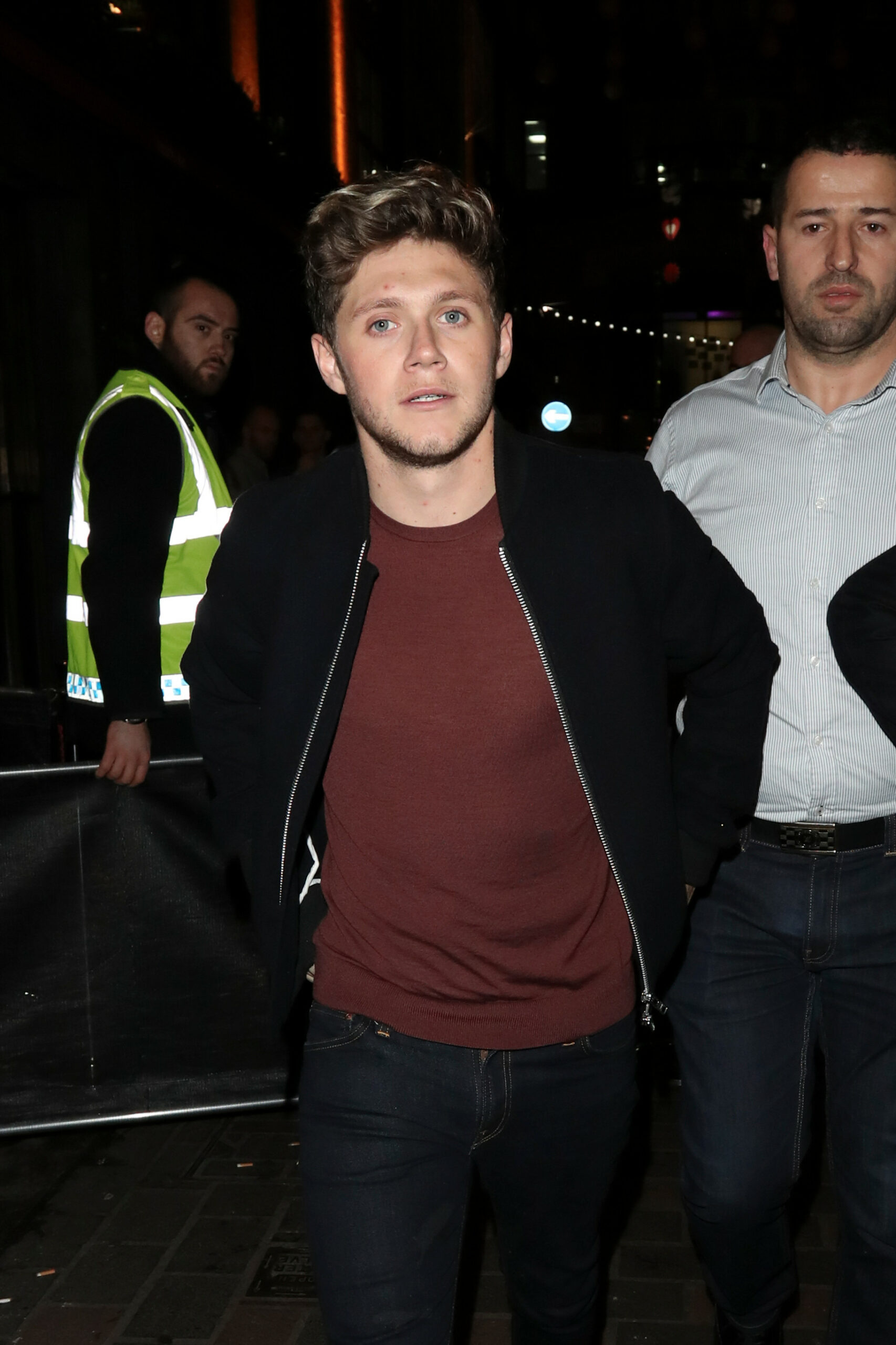 Niall Horan, Liam Payne and Nicole Scherzinger at Cirque nightclub in London