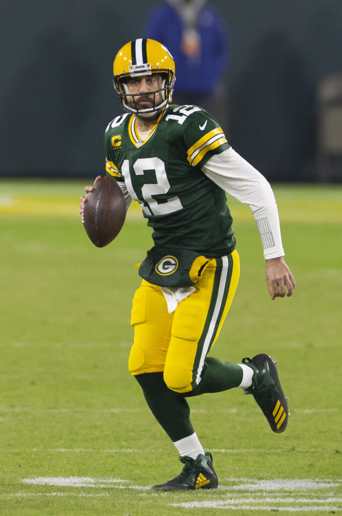 Aaron Rodgers NFL Football 2020: Carolina vs Green Bay DEC 19