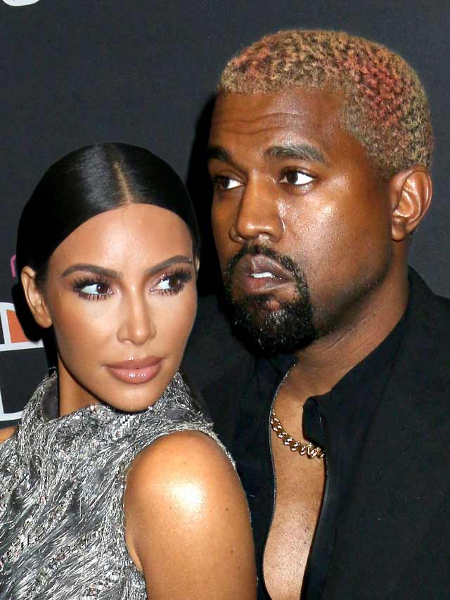 Kim Kardashian and Kanye West