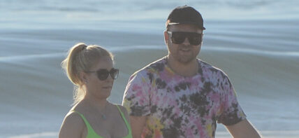 Heidi Montag slips into a bikini for a hot beach day with Spencer Pratt