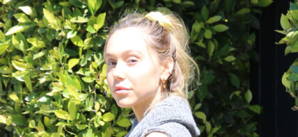 Alexis Ren seen at pilates