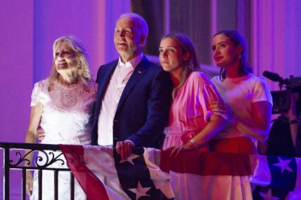 Independence Day at the White House in Washington DC