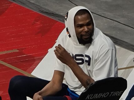 Team USA Bradley Beal and Jerami Grant are ruled out of Olympics due to Covid-19 issues as they are spotted for last time with their team mates in Las Vegas