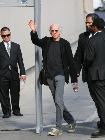 Larry David at Jimmy Kimmel Live