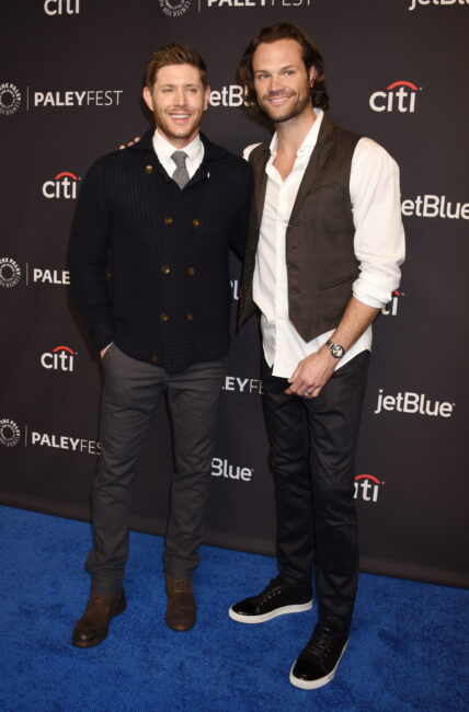 Jensen Ackles and Jared Padalecki at the 2018 PaleyFest Los Angeles 'Supernatural'
