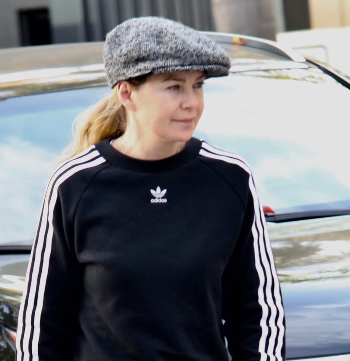 Ellen Pompeo seen shopping at Hermes