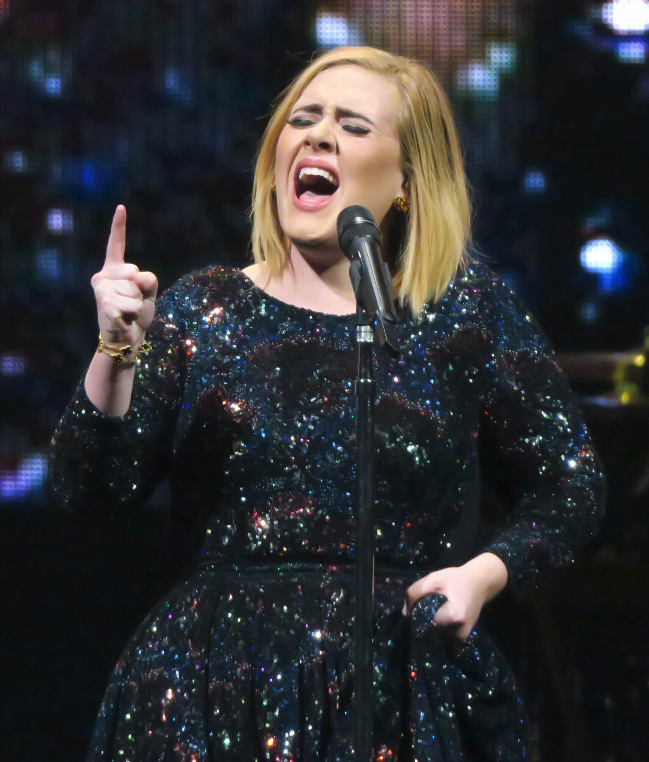 Adele finishes off her sold out US tour