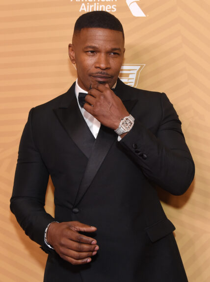 American Black Film Festival Honors held at the Beverly Hilton Hotel on February 23, 2020 in Beverly Hills, CA. 23 Feb 2020 Pictured: Jamie Foxx. Photo credit: O'Connor/AFF-USA.com / MEGA TheMegaAgency.com +1 888 505 6342 (Mega Agency TagID: MEGA616550_051.jpg) [Photo via Mega Agency]