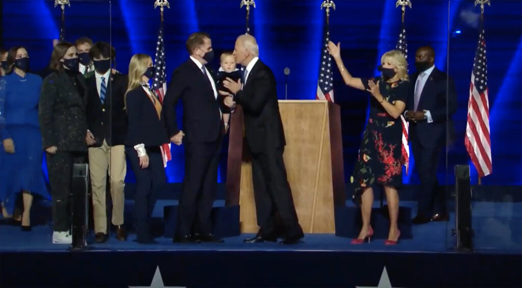 President Joe Biden campaign rally