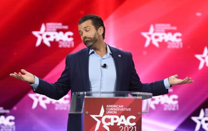 Donald Trump Jr. at CPAC in Orlando, USA - 26 Feb 2021