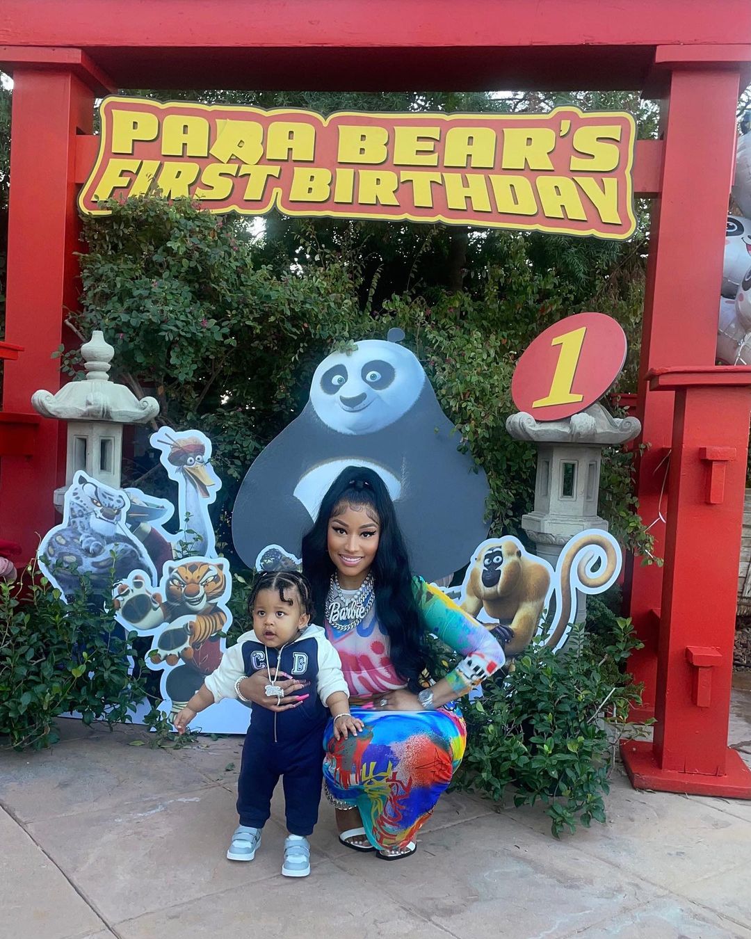 Inside Nicki Minaj’s Baby’s ‘Kung Fu Panda’ Themed 1st Birthday Party!