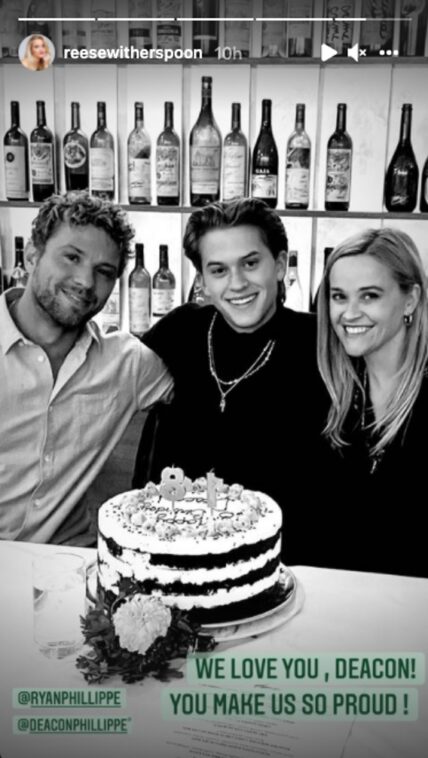 Ryan Philippe, Deacon Phillippe, and Reese Witherspoon