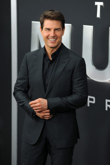 Tom Cruise Serenaded With Top Gun Music At L.A. Dodgers Playoff Game!