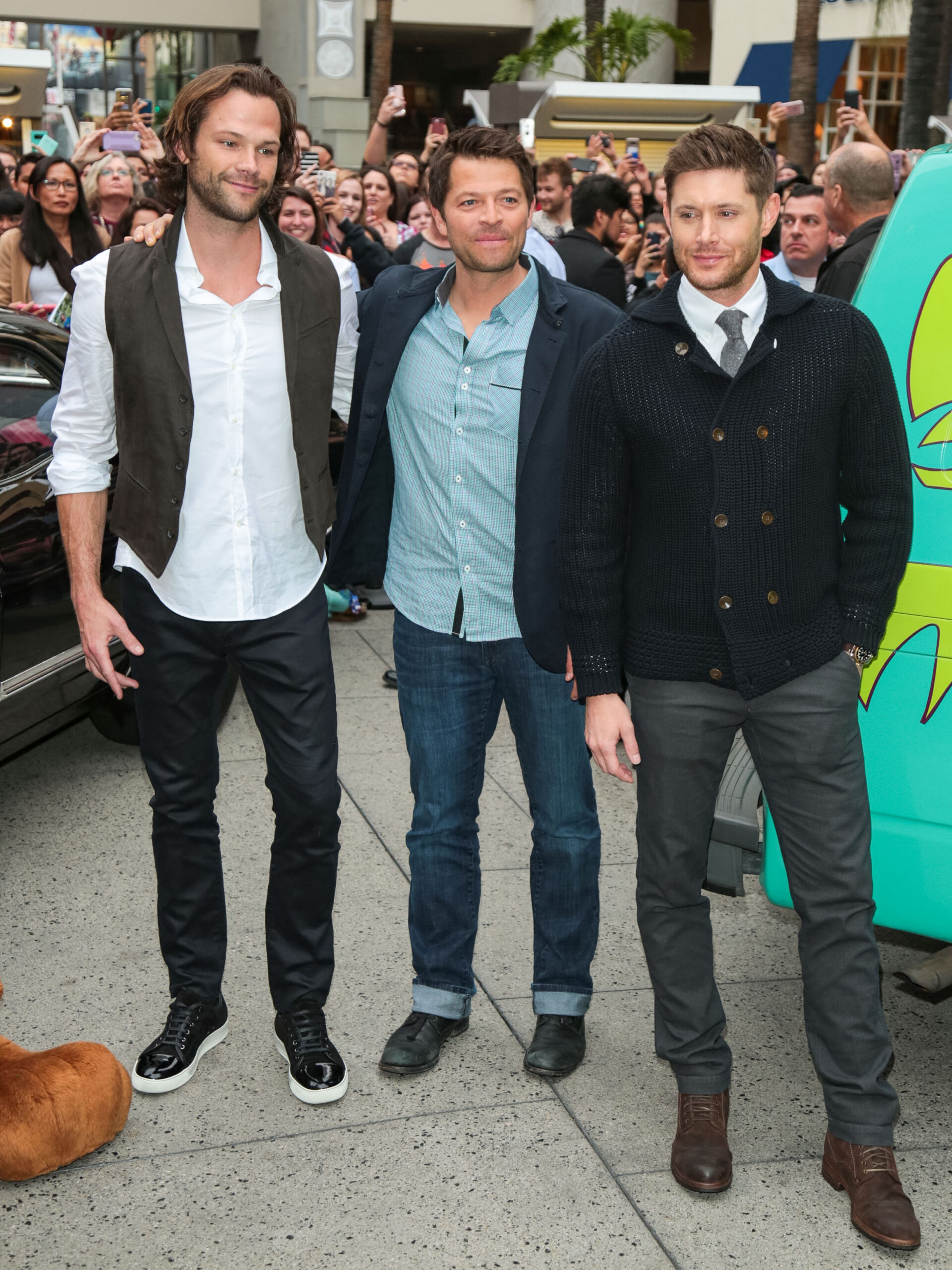 Jensen Ackles, Jared Padalecki, and Misha Collins at 2018 PaleyFest Los Angeles - CW apos s apos Supernatural apos