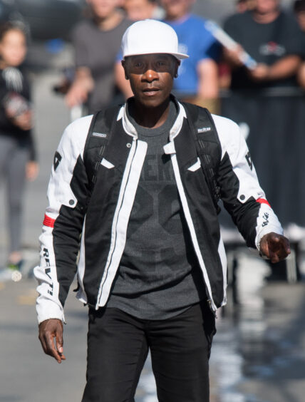 Don Cheadle at apos Jimmy Kimmel apos