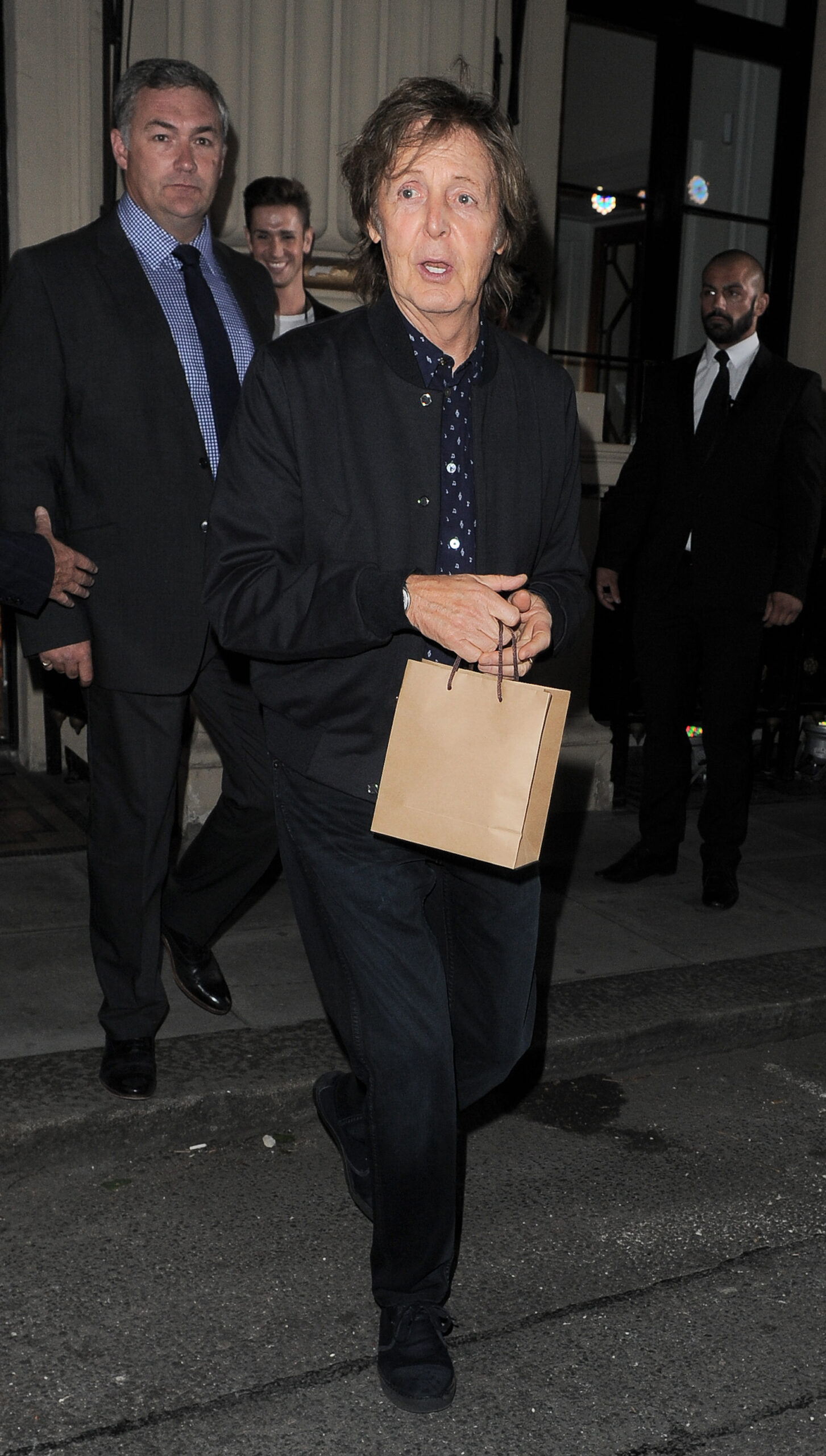 Celebrities attend the London Fashion Week s s 2015 Stella McCartney catwalk show