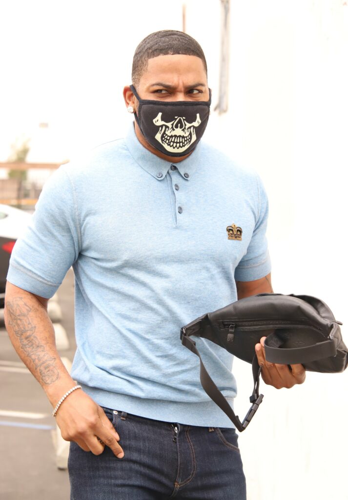 Nelly heads out DWTS rehearsal