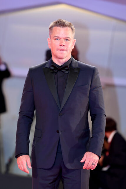 Jennifer Lopez Ben Affleck Nicole Holofcener Director Ridley Scott Jodie Comer and Matt Damon attend the red carpet of the movie quot The Last Duel quot during the 78th Venice International Film Festival