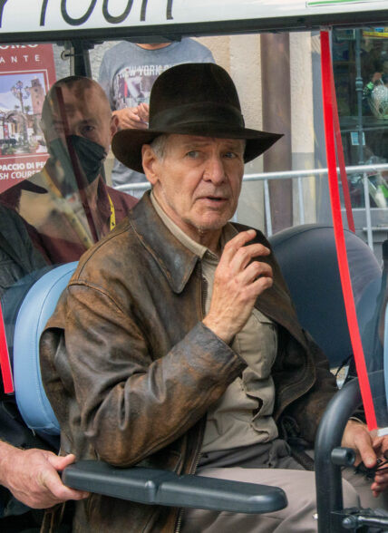 Harrison Ford and Phoebe Waller-Bridge filming Indiana Jones 5 in Cefal Sicily