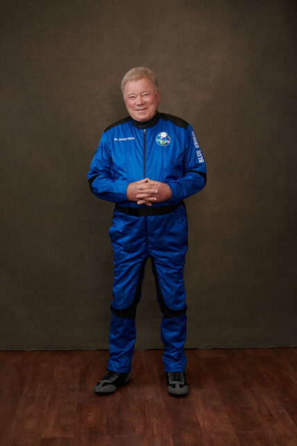 Star Trek legend William Shatner suits up and receives astronaut training for being launched into space with Jeff Bezos Blue Origin