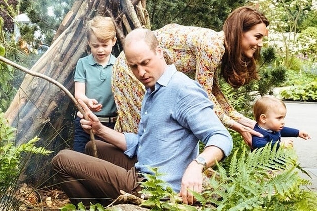Prince William at King Charles III. birthday