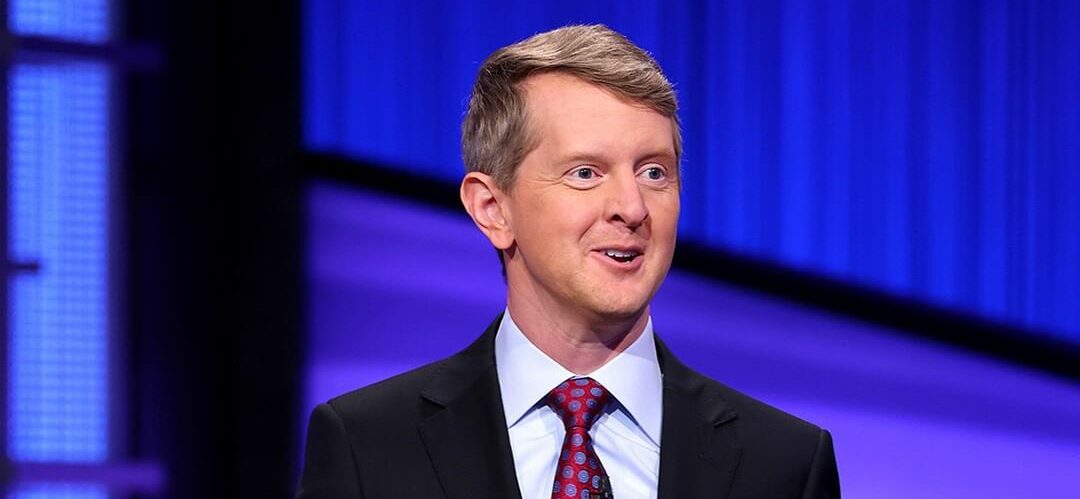 Ken Jennings on the Jeopardy! stage