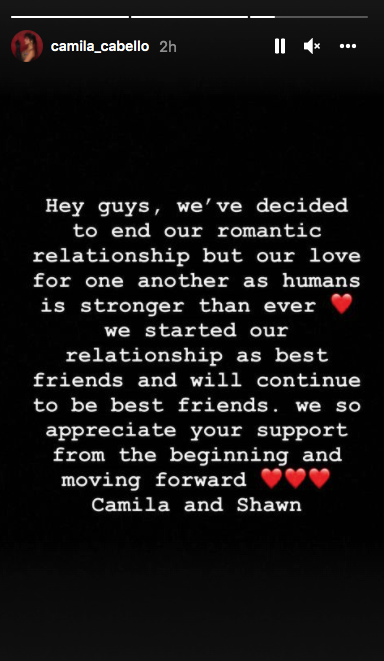 Camila Cabello and Shawn Mendes