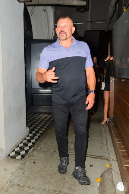 Chuck Liddell & Wife Drop Dueling Restraining Orders, Come To Custody Agreement