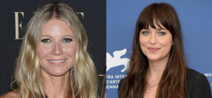 A collage of Gwyneth Paltrow and Dakota Johnson