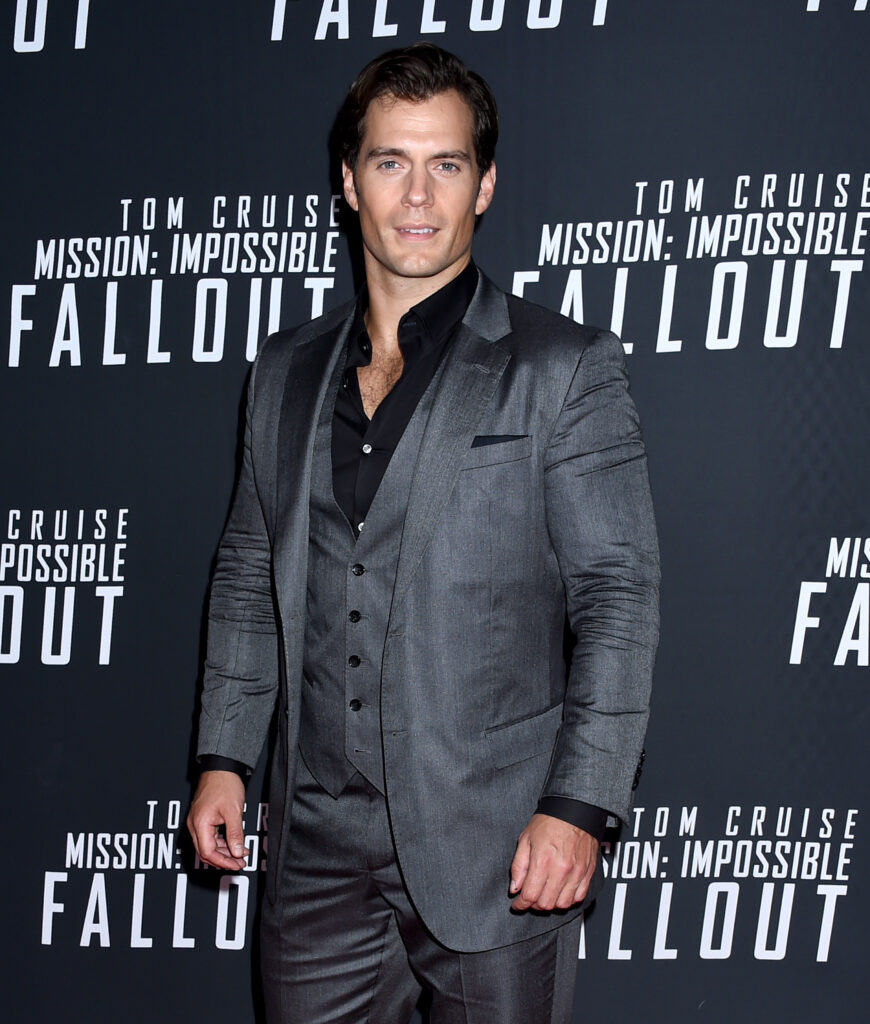 Henry Cavill smiling.