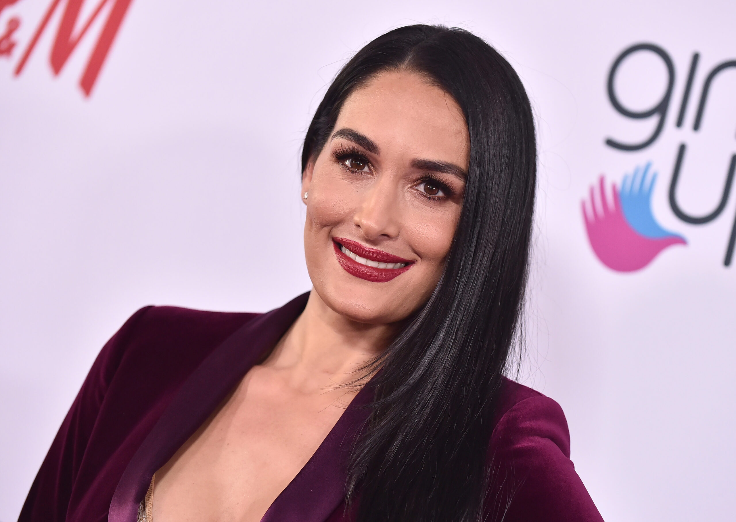 Nikki Bella smiling