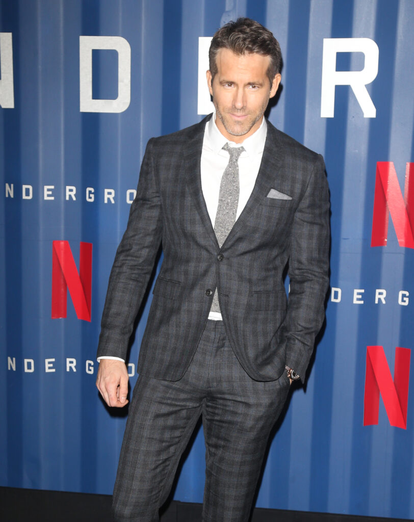 Ryan Reynolds smiling 