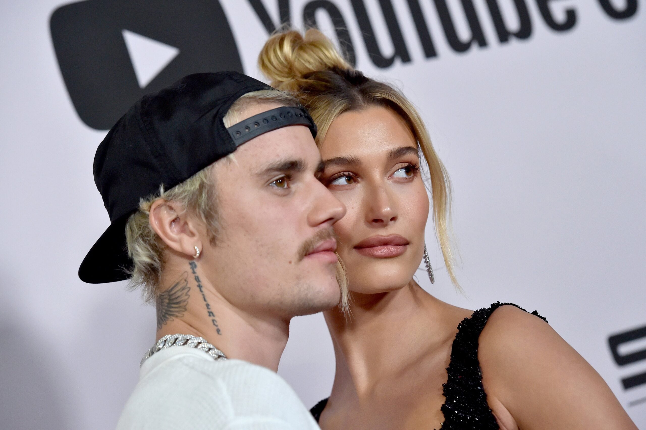 Justin Bieber and Hailey Baldwin at "Justin Bieber: Seasons" Premiere