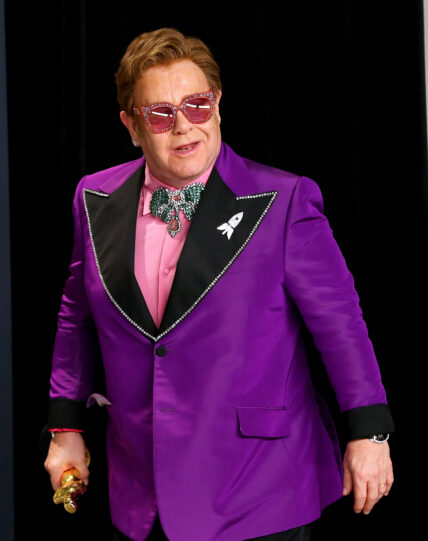 Elton John at the 92nd Annual Academy Awards